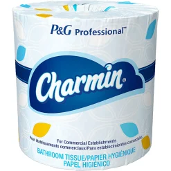 Charmin For Commercial Use Toilet Paper, Individually Wrapped, 2-Ply Standard Roll, 75 Rolls / Case, 450 Sheets / Roll