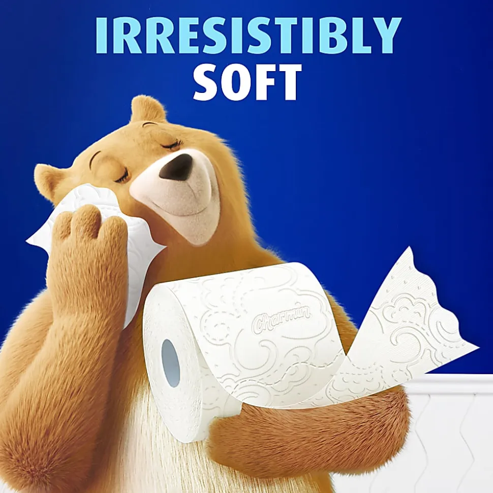 Charmin Ultra Soft 2-Ply Toilet Paper, 4" x 4", 208 Sheets Per Roll, Pack Of 24 Mega Rolls