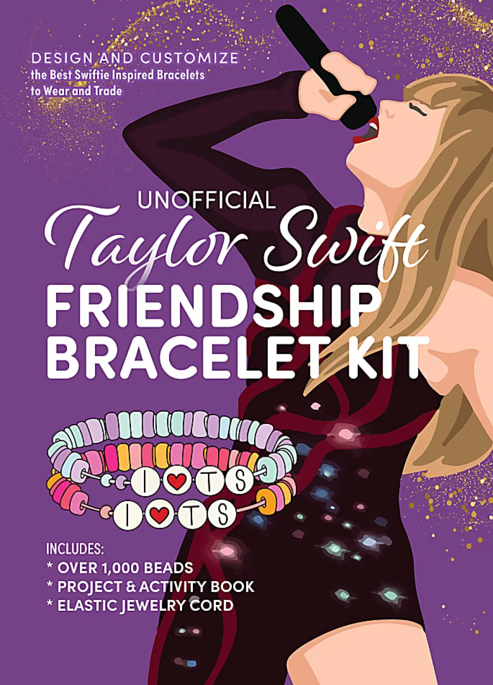 Chartwell Unofficial Taylor Swift Friendship Bracelet Beading Kit, Kit Of 1,000 Pieces