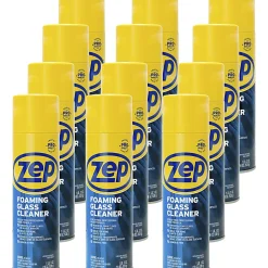 Chase Champion Foam Glass Cleaner Spray, 19 Oz Can, Case Of 12