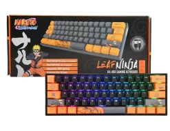 Check Point Naruto 60% Mechanical RGB Keyboard, Leaf Ninja, Mid-Size, NA-KB-1003