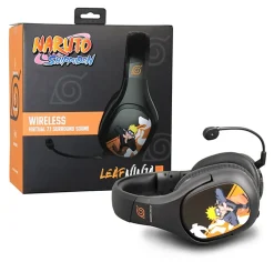 Check Point Naruto Wireless Headset With 7.1 Virtual Surround Sound, Leaf Ninja, NA-HS-1001