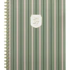 Cherrywood Lane for Mead Cambridge® Academic 2026-2027 Weekly Monthly Planner, Piper Stripe, Large, 8 1/2" x 11"