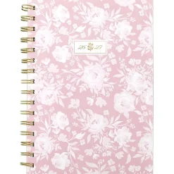 Cherrywood Lane for Mead Cambridge® Academic 2026-2027 Weekly Monthly Planner, Peony Lace, Small, 5 1/2