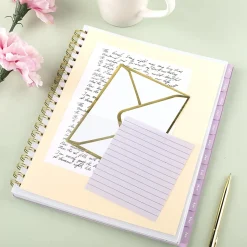 Cherrywood Lane for Mead Cambridge® Academic 2026-2027 Weekly Monthly Planner, Peony Lace, Large, 8 1/2