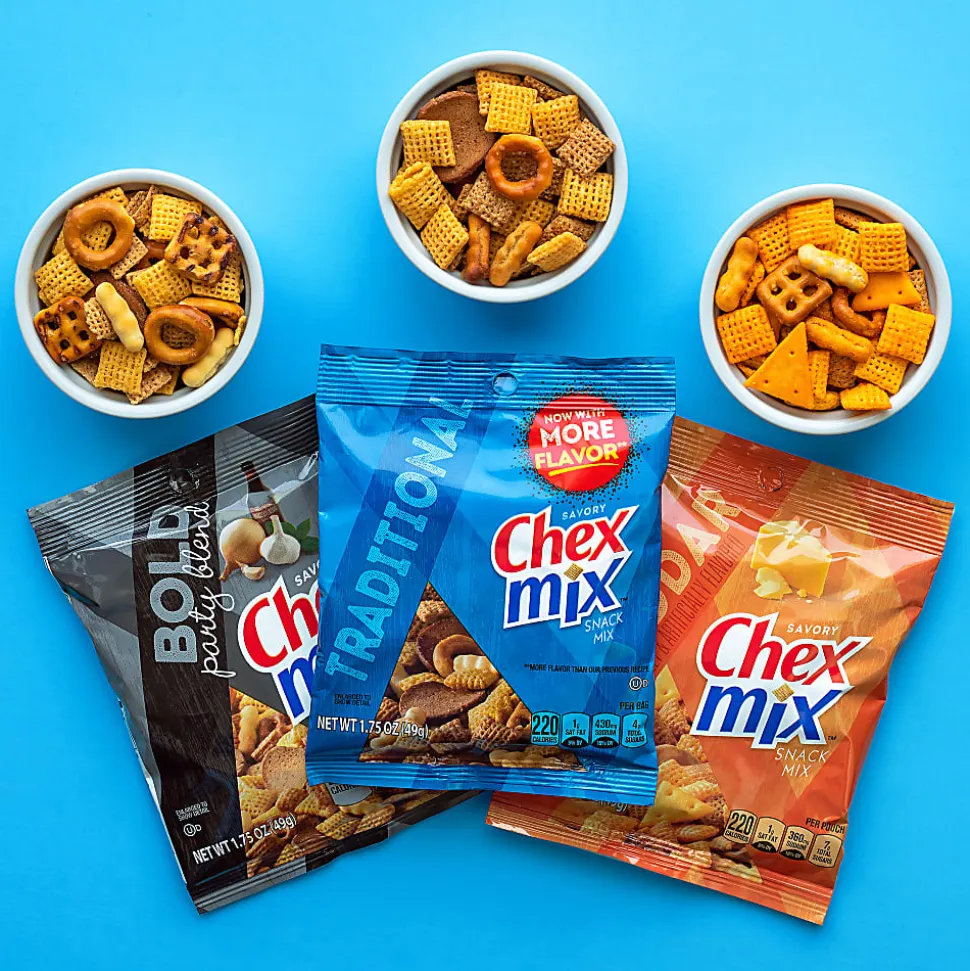 Chex Mix Classics Mix It Up Variety Snack Mixes, 1.75 Oz, Box Of 30 Packs