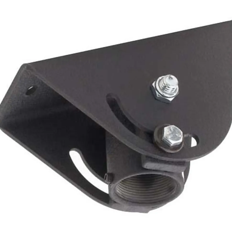 Chief Angled Ceiling Plate - For Projectors - Black - Steel - 500 lb