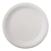 Chinet® Classic Paper Plates, 9 3/4", White, 125 Plates Per Pack, Carton Of 4 Packs