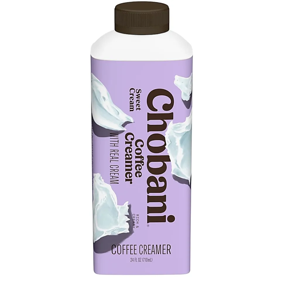 Chobani Sweet Cream Coffee Creamer, 24 Oz, Total Qty 6