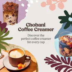 Chobani Sweet Cream Coffee Creamer, 24 Oz, Total Qty 6