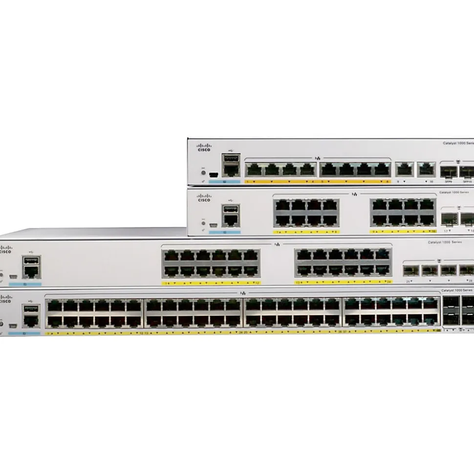 Cisco Catalyst C1000-8P Ethernet Switch - 8 Ports - Manageable - 2 Layer Supported - Modular - 2 SFP Slots - C10008P2GL