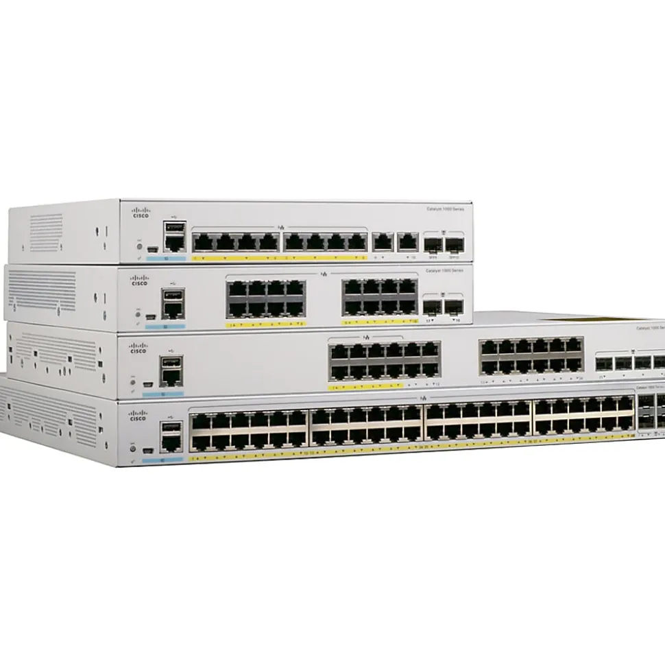Cisco Catalyst C1000-8P Ethernet Switch - 8 Ports - Manageable - 2 Layer Supported - Modular - 2 SFP Slots - C10008P2GL