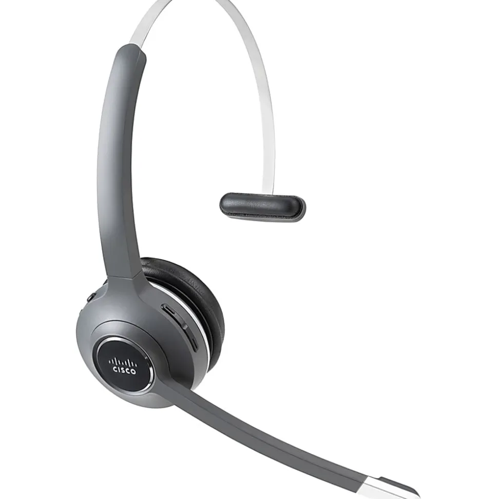Cisco 561 Headset - Mono - Wireless - Bluetooth - Over-the-head - Monaural - Supra-aural