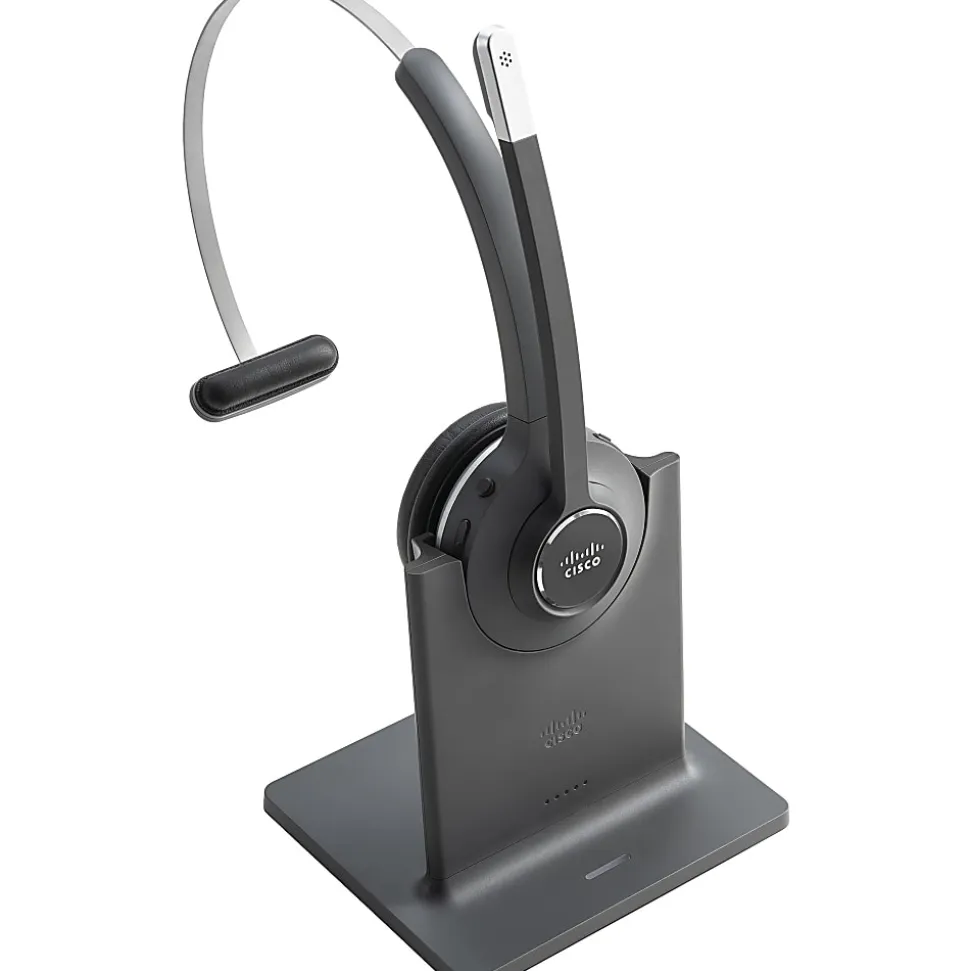 Cisco 561 Headset - Mono - Wireless - Bluetooth - Over-the-head - Monaural - Supra-aural