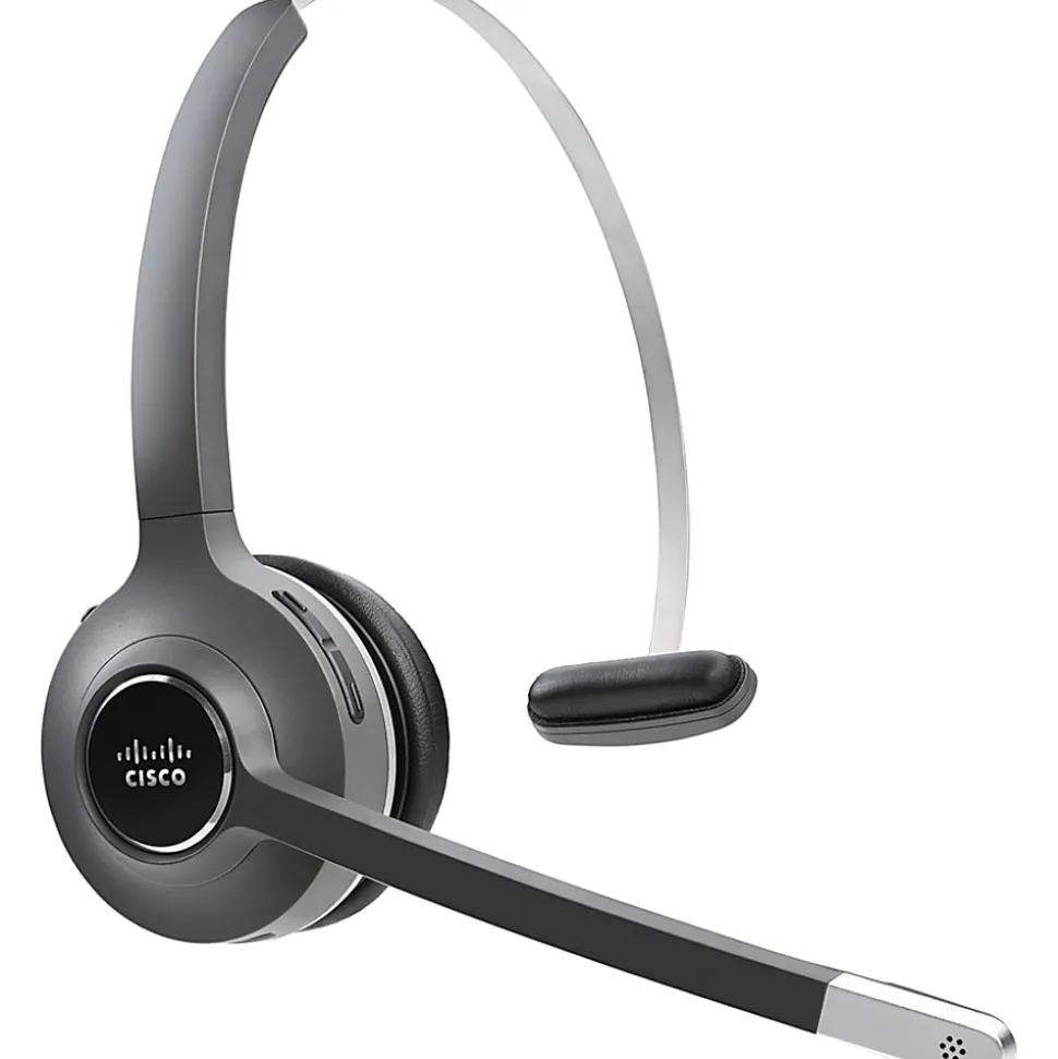 Cisco 561 Headset - Mono - Wireless - Bluetooth - Over-the-head - Monaural - Supra-aural