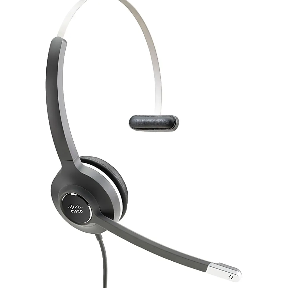 Cisco Headset 531 (Wired Single with Quick Disconnect coiled RJ Headset Cable) - Mono - Quick Disconnect - CPHSW531RJ