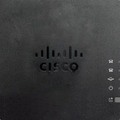 Cisco 2-Port Analog Telephone Adapter with Router For Multiplatform - 2 x RJ-45 - 2 x FXS - Fast Ethernet - Wall Mountable