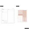 2026 Citrine Monthly/Weekly Classic Disc Bound Planner, 7" x 9-1/4", Blush, January To December, PD0123C008