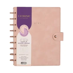 2026 Citrine Monthly/Weekly Classic Disc Bound Planner, 7