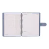 2026 Citrine Monthly/Weekly Classic Customizable Twin Loop Planner, 7" x 9-1/4", Indigo, January To December, PZ0026C016
