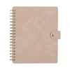 2026 Citrine Monthly/Weekly Classic Customizable Twin Loop Planner, 7" x 9-1/4", Mocha, January To December, PZ0026C017