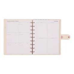 2026 Citrine Monthly/Weekly Classic Disc Bound Planner, 7