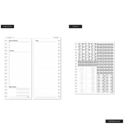 2026 Citrine Monthly/Weekly Classic Customizable Twin Loop Planner, 7