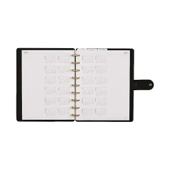 Citrine Monthly/Weekly Classic Disc-Bound Academic Planner, 7