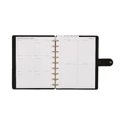 Citrine Monthly/Weekly Classic Disc-Bound Academic Planner, 7