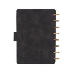 2026 Citrine Monthly/Weekly Small Disc Bound Planner, 5-3/4” x 8”, Midnight Bow, January To December, PD0124S009