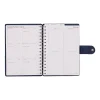 2026 Citrine Monthly/Weekly Small Customizable Twin Loop Planner, 5-3/4" x 8", Navy Blue, January To December, PZ0031S002