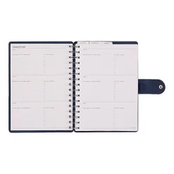 2026 Citrine Monthly/Weekly Small Customizable Twin Loop Planner, 5-3/4