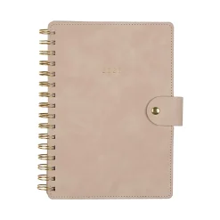 2026 Citrine Monthly/Weekly Small Customizable Twin Loop Planner, 5-3/4
