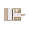 Citrine Monthly/Weekly Twin Loop Planner, 5-3/4" x 8", Serene Strata, July 2026 to June 2027, Total Quantity 1
