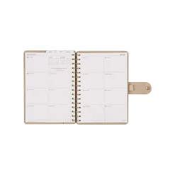 Citrine Monthly/Weekly Twin Loop Planner, 5-3/4