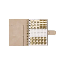 Citrine Monthly/Weekly Twin Loop Planner, 5-3/4