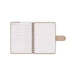 Citrine Monthly/Weekly Twin Loop Planner, 5-3/4