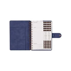 Citrine Monthly/Weekly Twin Loop Planner, 5-3/4" x 8", Twilight, July 2026-June 2027, Total Qty 1