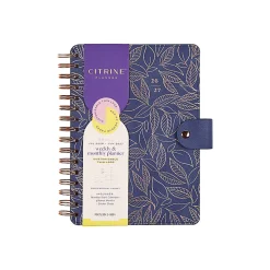 Citrine Monthly/Weekly Twin Loop Planner, 5-3/4