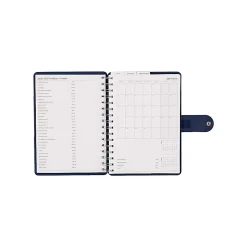 Citrine 12-Month Monthly/Weekly Twin Loop Planner, 5-13/16