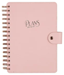 Citrine 12-Month Monthly/Weekly Small Customizable Twin Loop Planner, 5-3/4