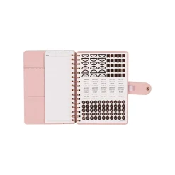 Citrine 12-Month Monthly/Weekly Small Customizable Twin Loop Planner, 5-3/4