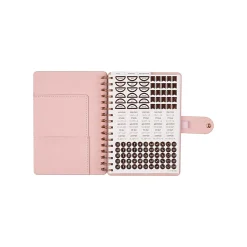 Citrine 12-Month Monthly/Weekly Small Customizable Twin Loop Planner, 5-3/4