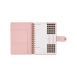 Citrine 12-Month Monthly/Weekly Small Customizable Twin Loop Planner, 5-3/4