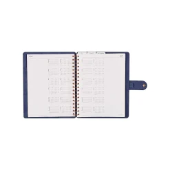 Citrine 12-Month Monthly/Weekly Classic Customizable Twin Loop Planner, 7