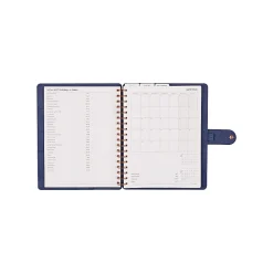 Citrine 12-Month Monthly/Weekly Classic Customizable Twin Loop Planner, 7