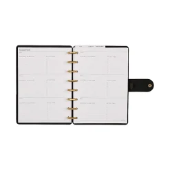Citrine 12-Month Monthly/Weekly Discbound Planner, 5-13/16