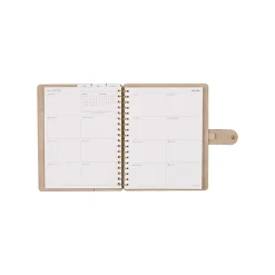 Citrine 12-Month Monthly/Weekly Classic Customizable Twin Loop Planner, 7