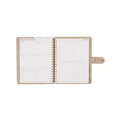 Citrine 12-Month Monthly/Weekly Classic Customizable Twin Loop Planner, 7