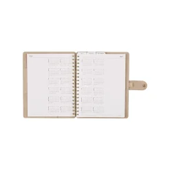 Citrine 12-Month Monthly/Weekly Classic Customizable Twin Loop Planner, 7